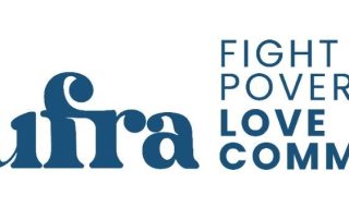Sufra logo with the strapline; Fight Poverty Love Community