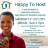Happy to Host- A new one day convention to celebrate and champion hosting schemes across the UK thumbnail H2H image